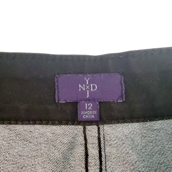 NYDJ Janice Leggings Women's Brown Denim Jean TM38445DT High Waist Sz 12 - Picture 8 of 8